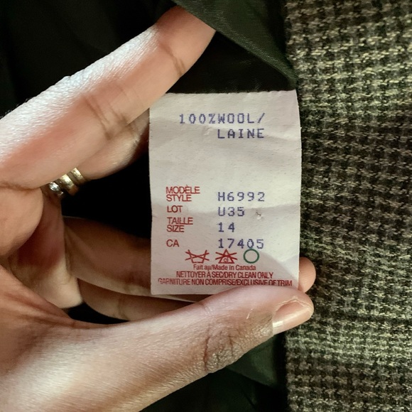 Collection Conrad C Inc. Vintage 1980s Tweed Blazer - Picture 4 of 4